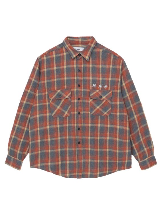 フランネルシャツ - Flannel Shirt (RED)