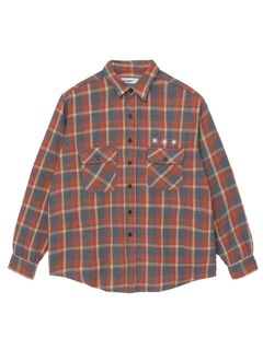 フランネルシャツ - Flannel Shirt (RED)