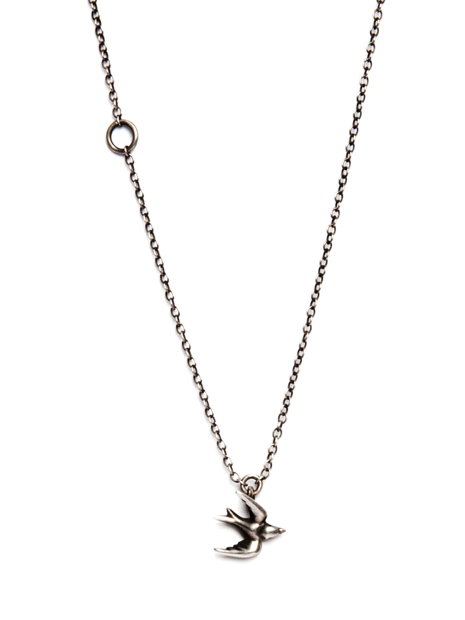 チェーン ミニ ネックレス スワロー  - chain mini swallow - M7310