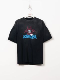 バケネコ ポケット ティー - BAKENEKO POCKET TEE (BLACK)