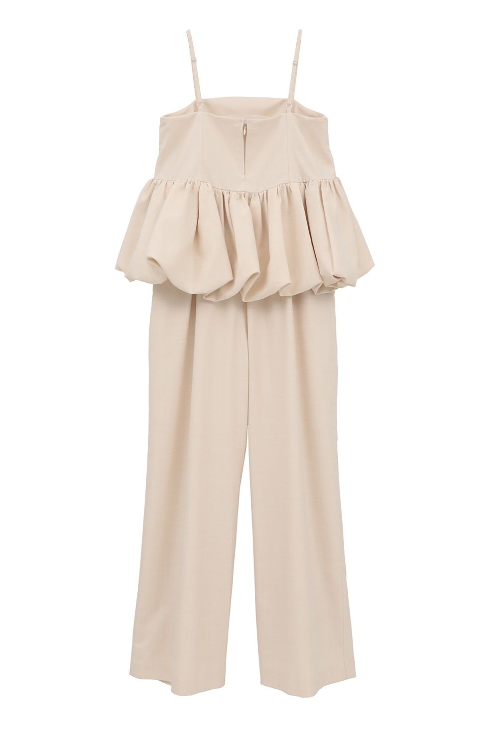 オールインワン -  PEPLUM LAYERED ALL IN ONE (IVORY)