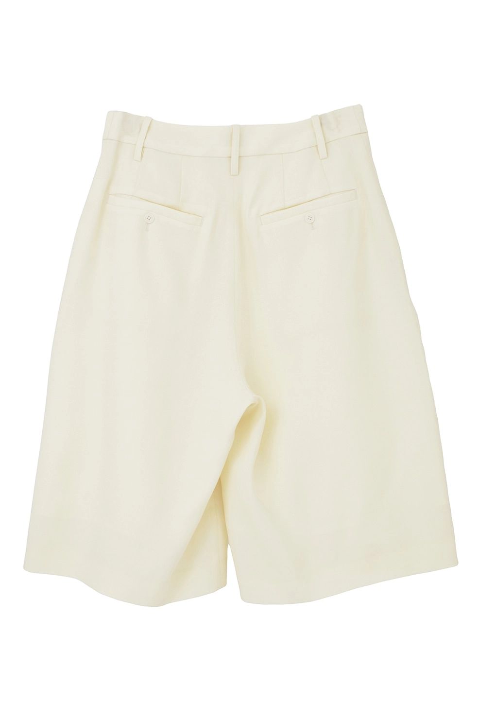 テンセルハーフパンツ - TENCEL HALF PANTS (IVORY)