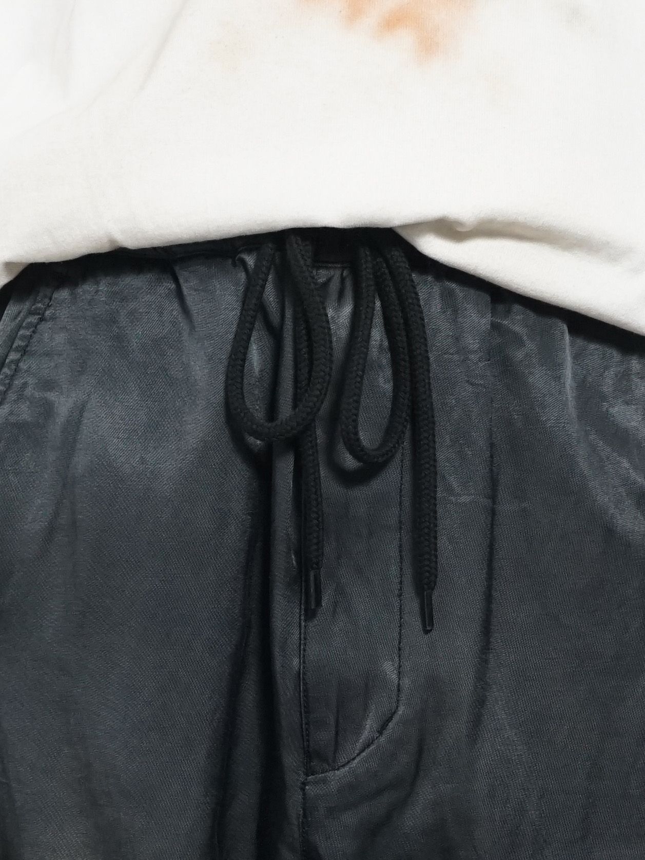 エイジトラウザーズ  - AGED TROUSERS- BLACK
