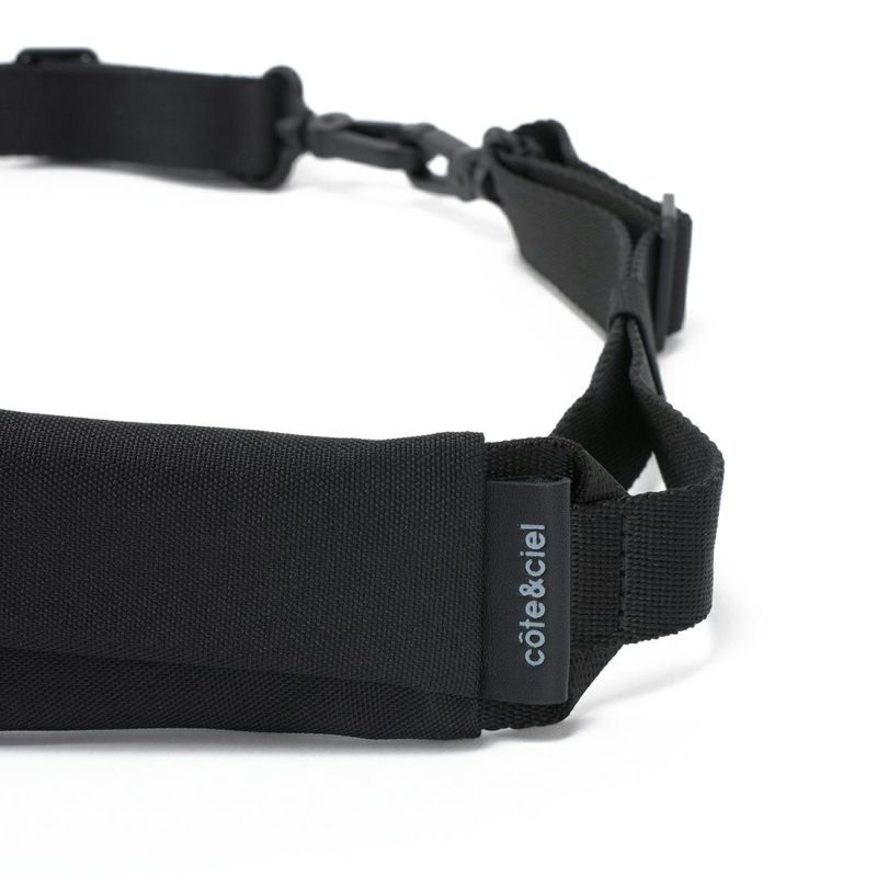 バッグ cote&ciel adda black côte&ciel | Adda Smooth Black côte&ciel Official