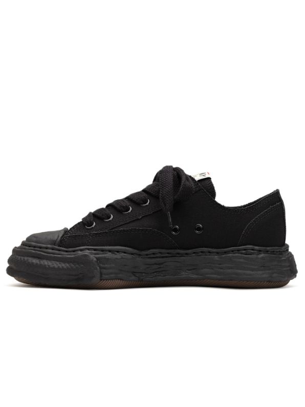 【ピーターソン 23】 キャンバス オリジナルソール スニーカー BK×BK - OG SOLE PTS23 CANVAS LOW-TOP A11FW702