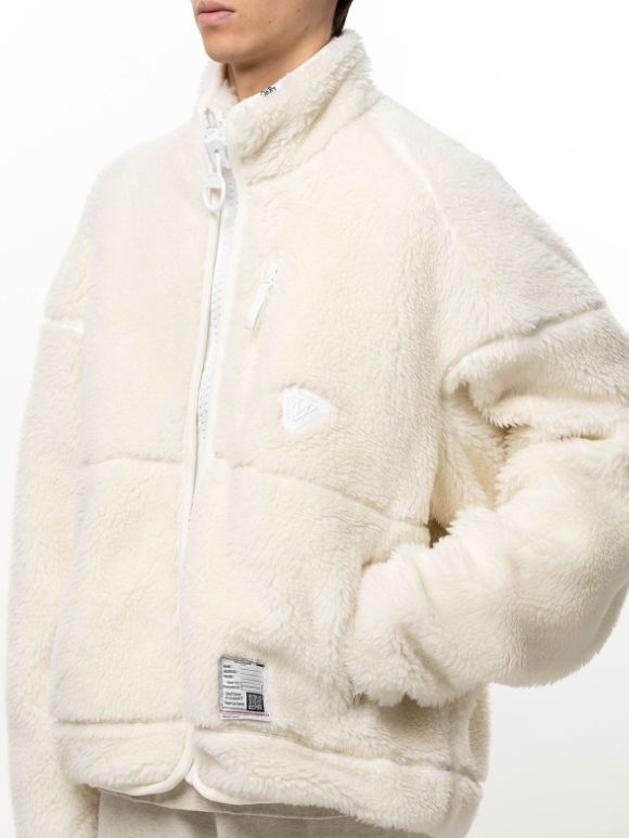 【26AW】 ワイドバッグボアブルゾン - Wide Back Boa Jacket - WHITE