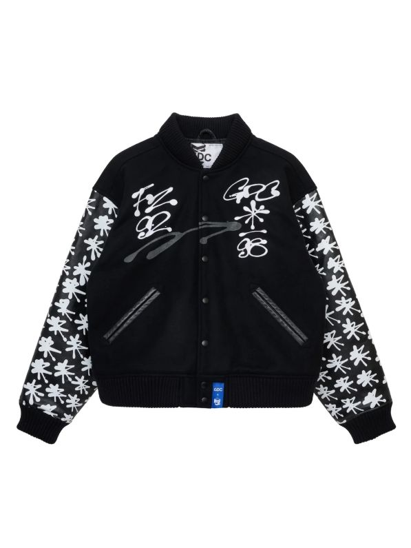 【FAMOUZ×GDC collabo】 stadium jumper - スタジアムジャンパー （BLACK)