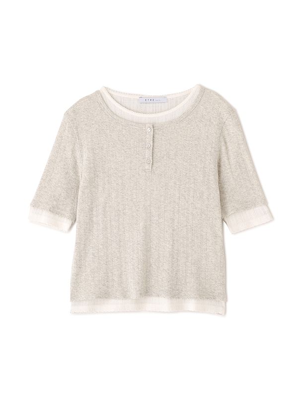 2パックアイレットTee （GREY）
