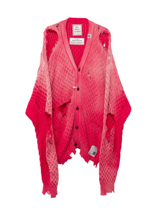 【メンズ】 サンフェイデッドライク ニットカーディガン - Sun Faded Like Knit Cardigan