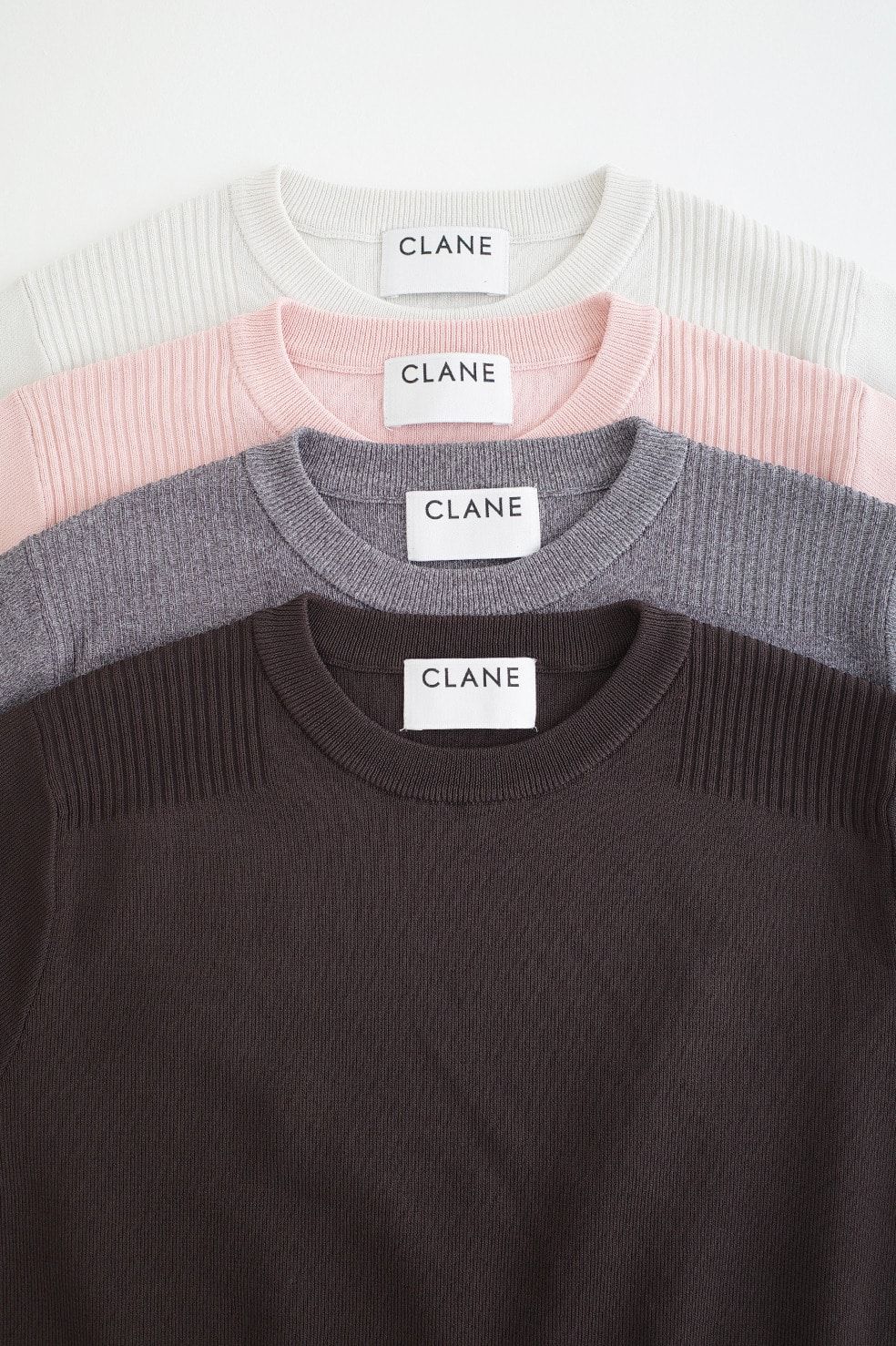 【26AW】ベーシックコンパクトニットトップス - BASIC COMPACT KNIT TOPS (PINK)