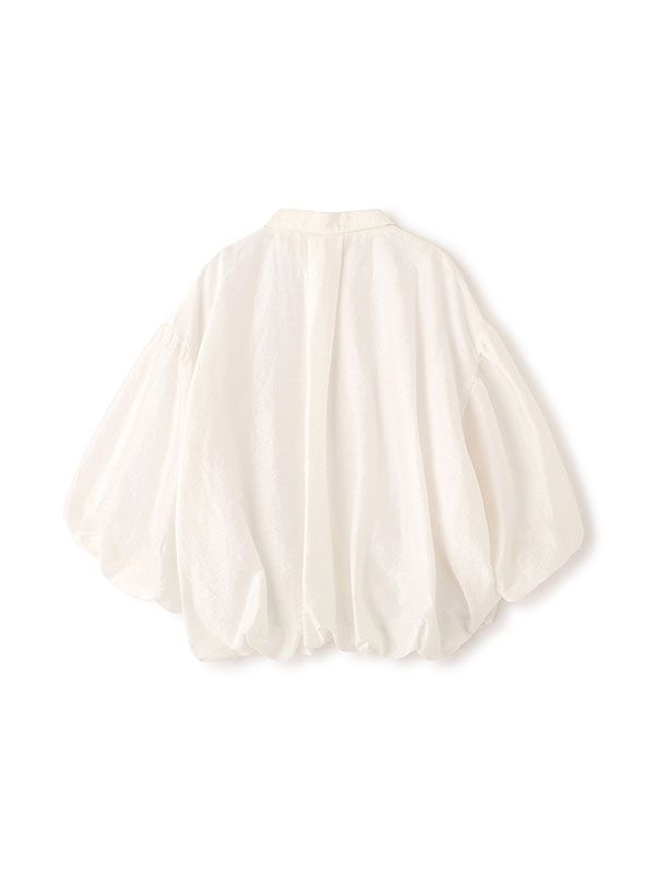 ボリュームスリーブバルーンシャツ (WHITE)