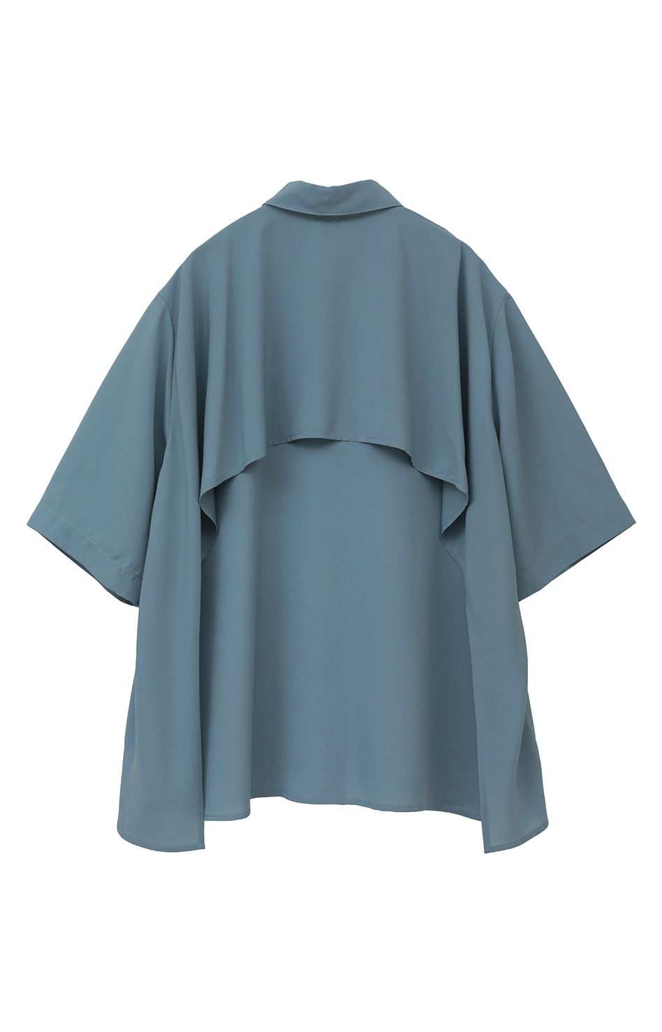 バック レイヤー シャツ -  BACK LAYER SHIRT - BLUE