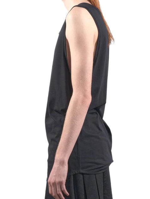 モダール ジャージー タンクトップ - Modal Jersey Tank Top BLACK