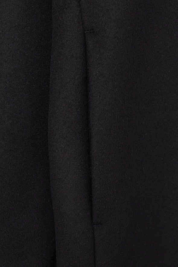カシミヤ混タートルネックカットソー | COMFORTABLE TURTLE TOPS (BLACK)