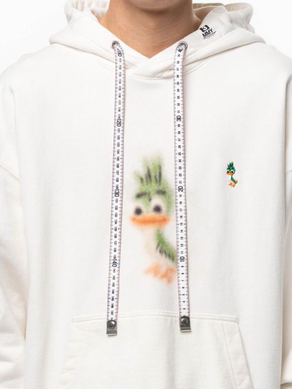 レオン プリント フーディー - Leon Printed Hoodie (WHITE)