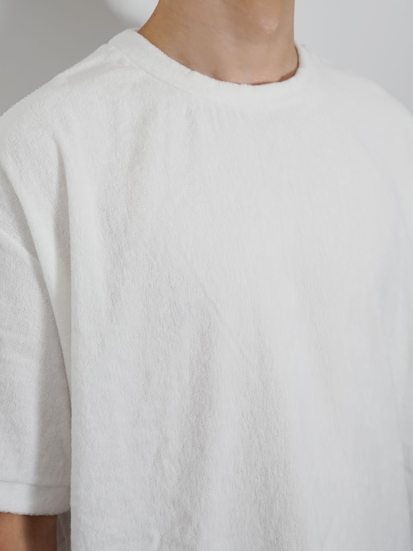 TF Tシャツ ショートパイル - WHITE