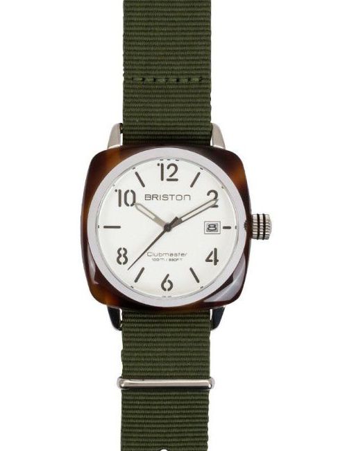 CLUBMASTER CLASSIC HMS DATE TORTOISE WATCH / クオーツ式 腕時計