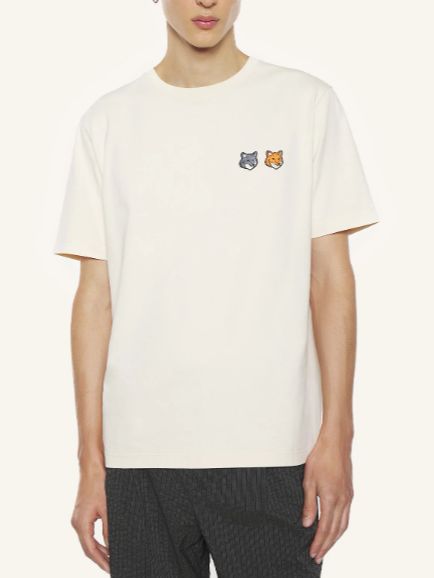 ダブル フォックスヘッド コンフォート Tシャツ ( latte)