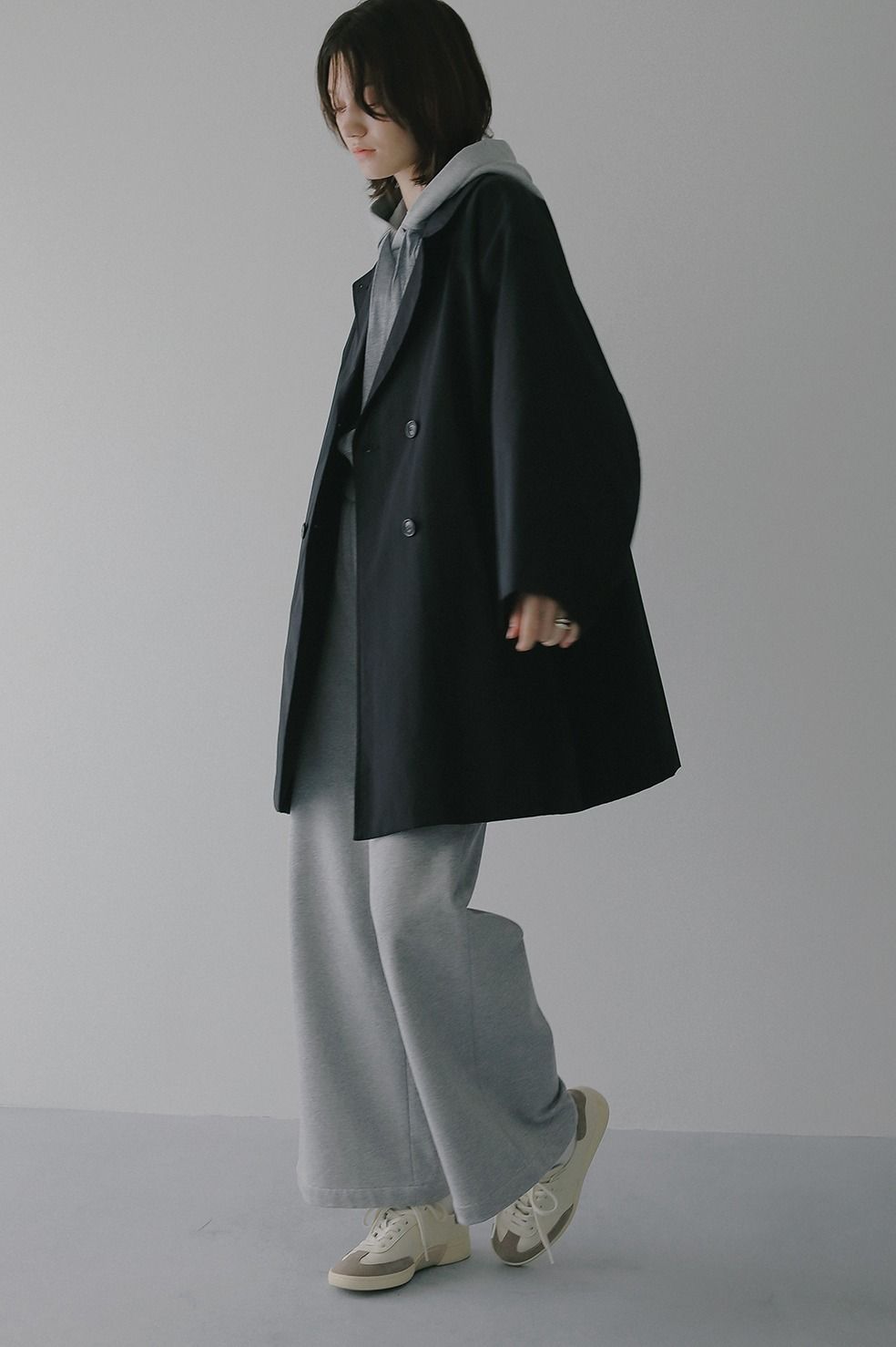 ハーフコート -  BATTING HARF COAT(BLACK)