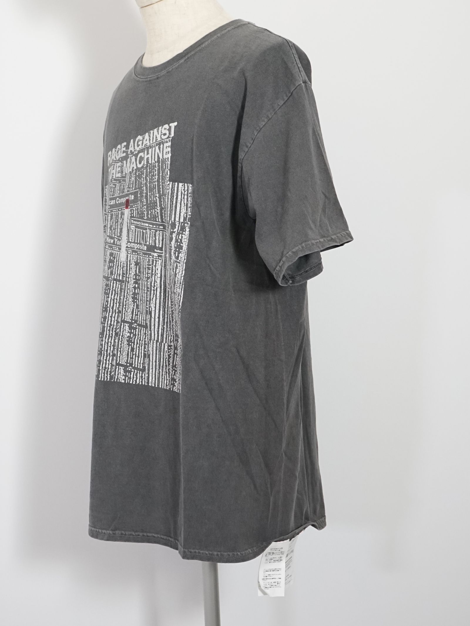 RATM コラボTシャツ - RATM L/S DEMO TAPE DECEMBER 1991 - BLACK