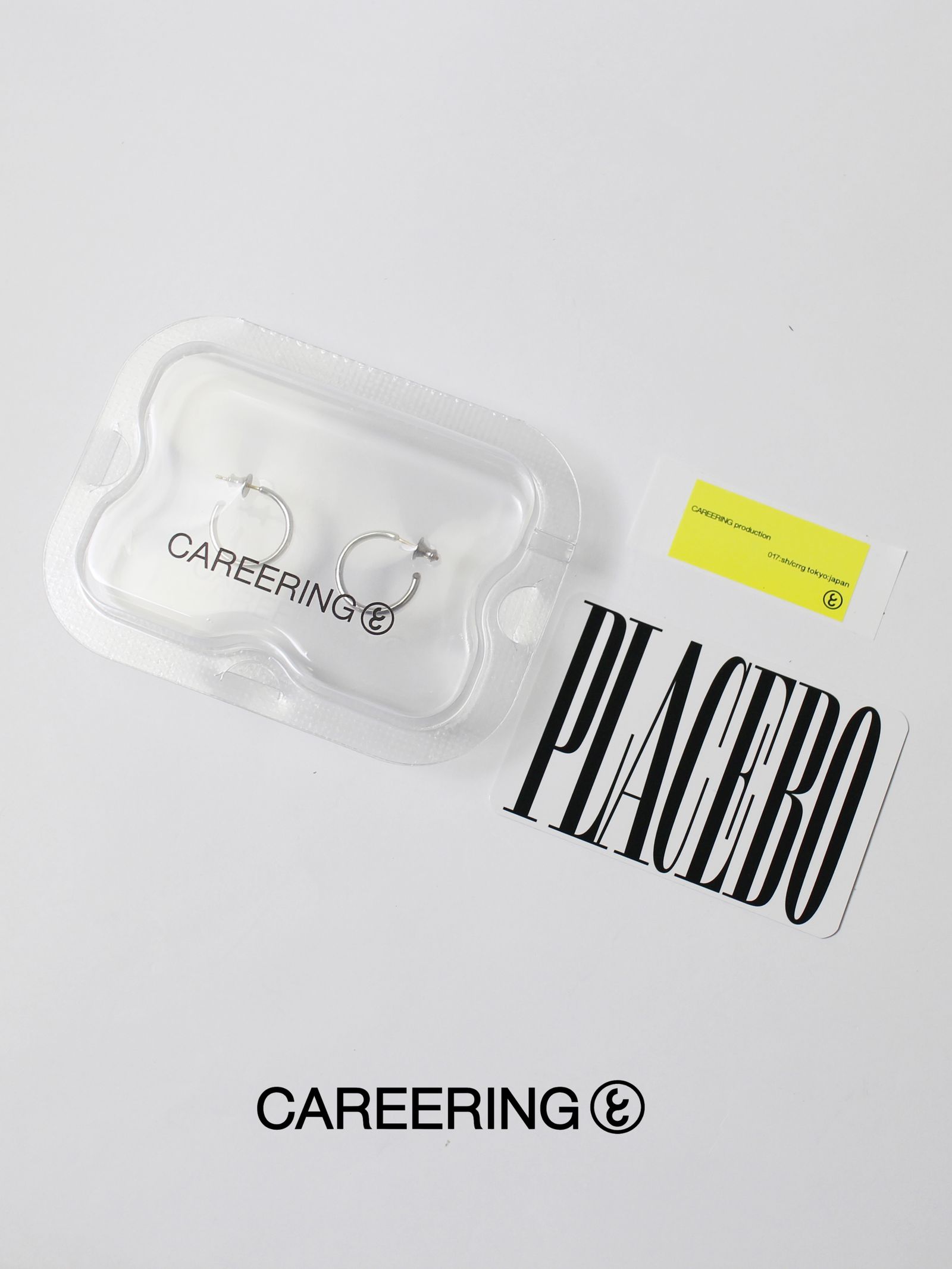 CAREERING - 【両耳用】 プラシーボピアス - PLACEBO 501T (SV 