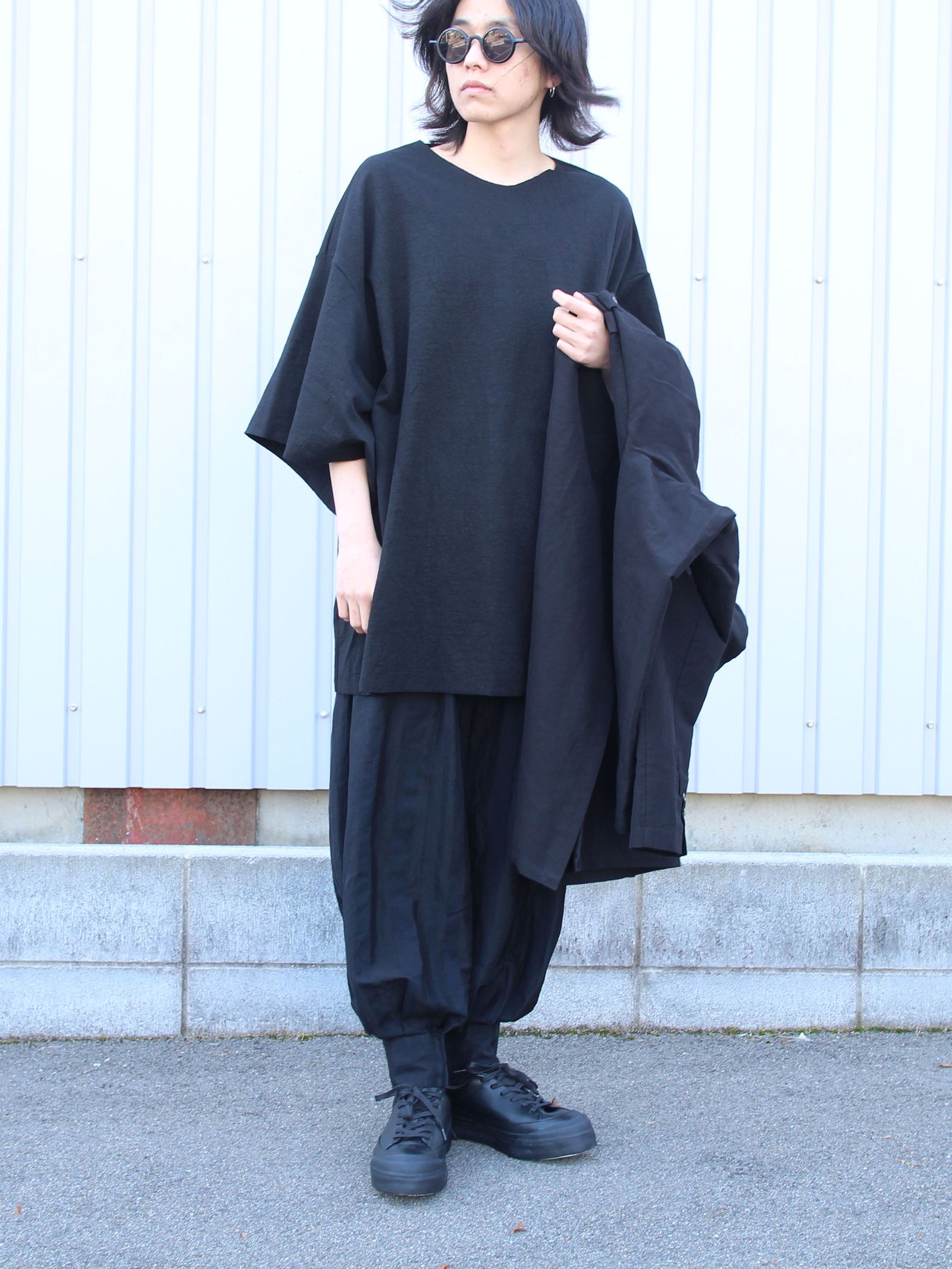 kujaku - ジンチョウゲ コート - jinchoge coat - Black | ADDICT WEB SHOP