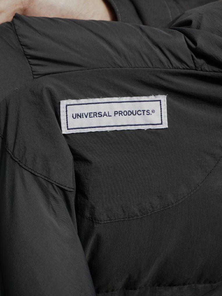 700FIL ダウンジャケット  -  GARMENT DYED DOWN JACKET - FADE BLACK