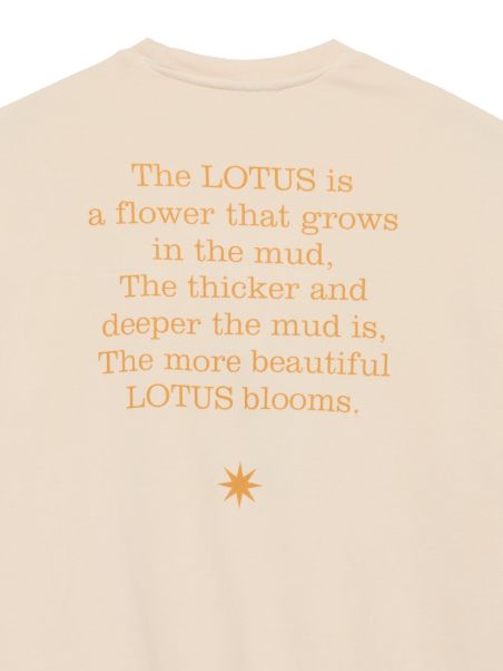 スウェットプルオーバー - Limited LOTUS Crew Sweat （OFF WHITE)