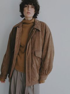 パディングワークブルゾン (BEIGE)