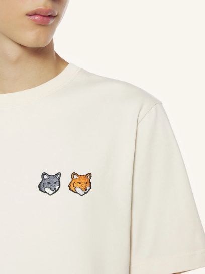 ダブル フォックスヘッド コンフォート Tシャツ ( latte)