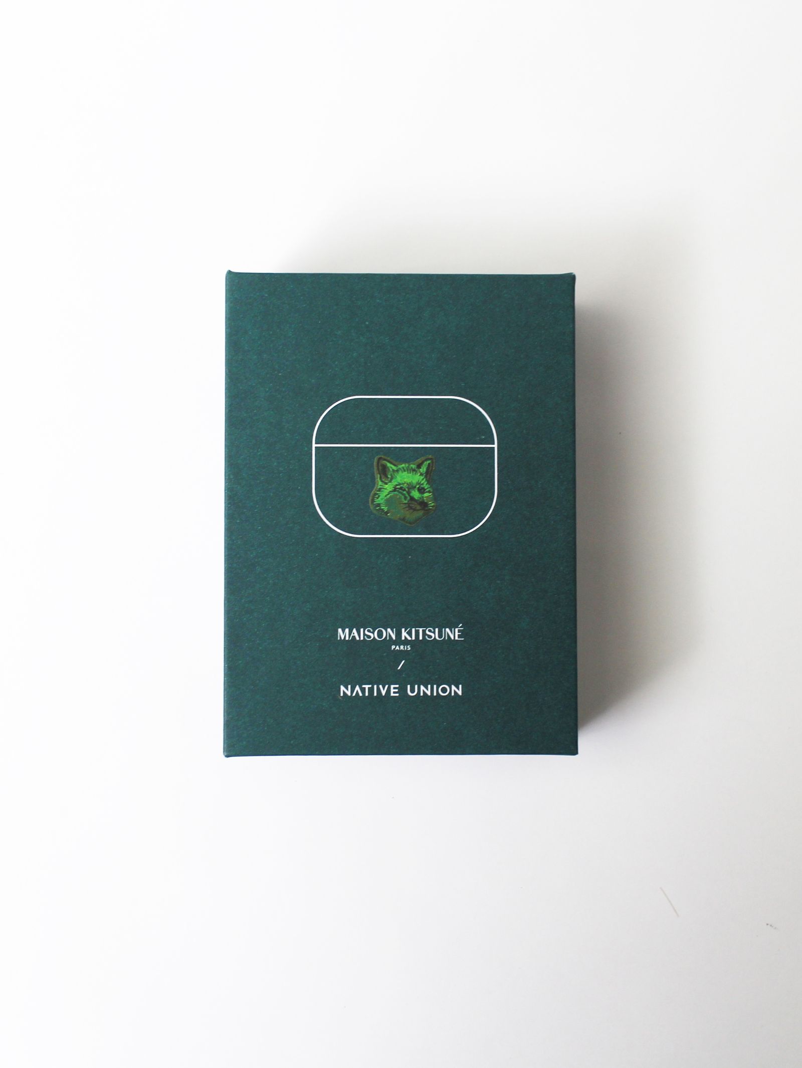 MAISON KITSUNÉ - GREEN FOX-AIRPODS PRO CASE - エアポッズプロケース
