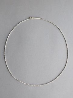 バリーコーンチェーンネックレス SV（50cm）