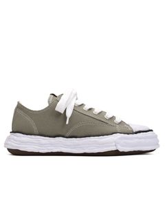 Maison MIHARA YASUHIRO - 【ピーターソン 23】 キャンバス オリジナルソール スニーカー GREEN - OG SOLE  PTS23 CANVAS LOW-TOP A11FW702 | ADDICT WEB SHOP