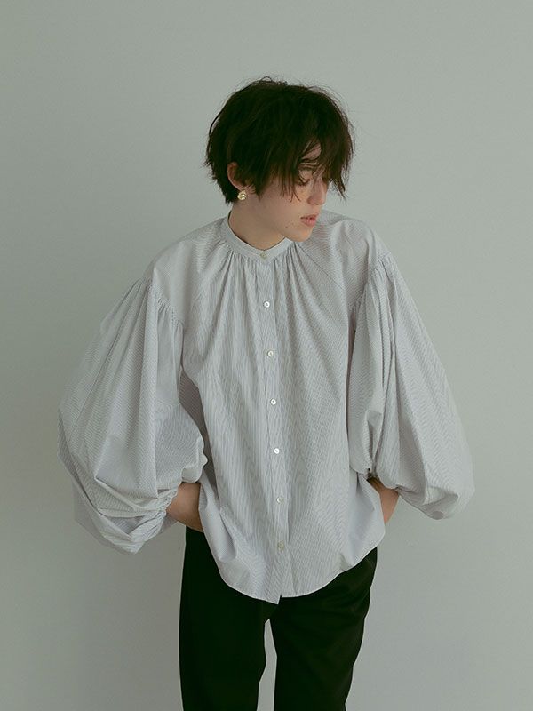 ETRE TOKYO - コットンボリュームスリーブシャツ - WHITE | ADDICT WEB