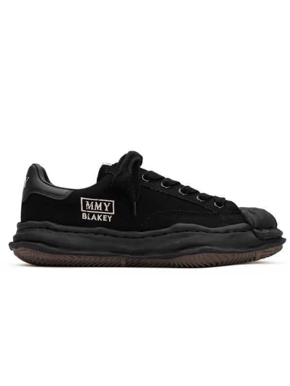オリジナルソールスニーカー "BLAKEY / ブレイキー" BLACK×BLACK -  OG Sole Canvas Low-top Sneaker -  A08FW735