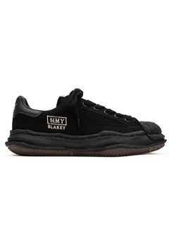 オリジナルソールスニーカー "BLAKEY / ブレイキー" BLACK×BLACK -  OG Sole Canvas Low-top Sneaker -  A08FW735
