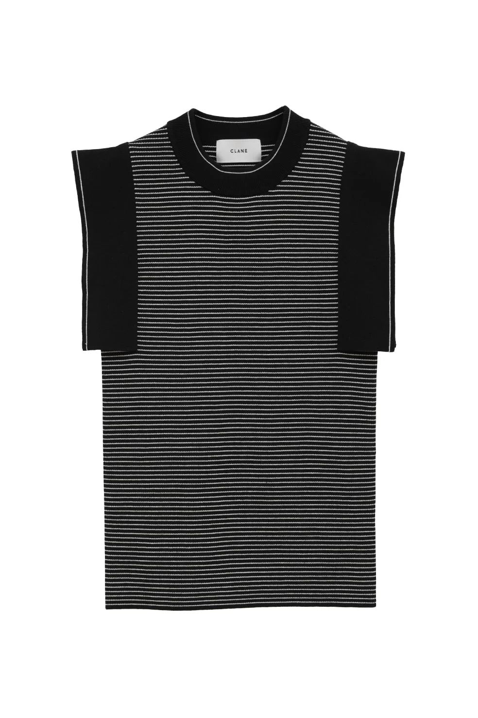 CLANE - スクエアスリーブニットトップス | SQUARE SLEEVE KNIT