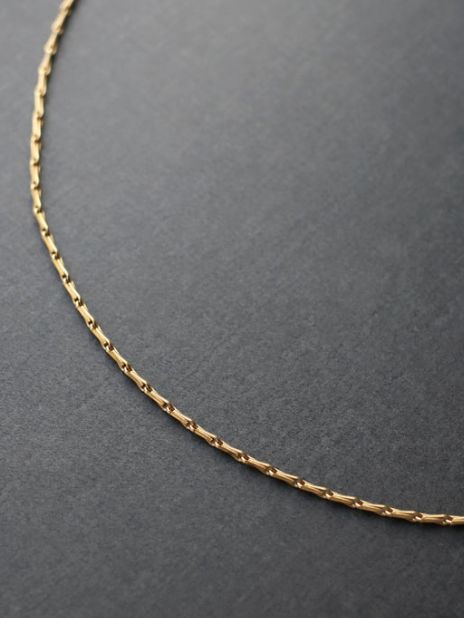 バリーコーンチェーンネックレス GD（ 50cm）