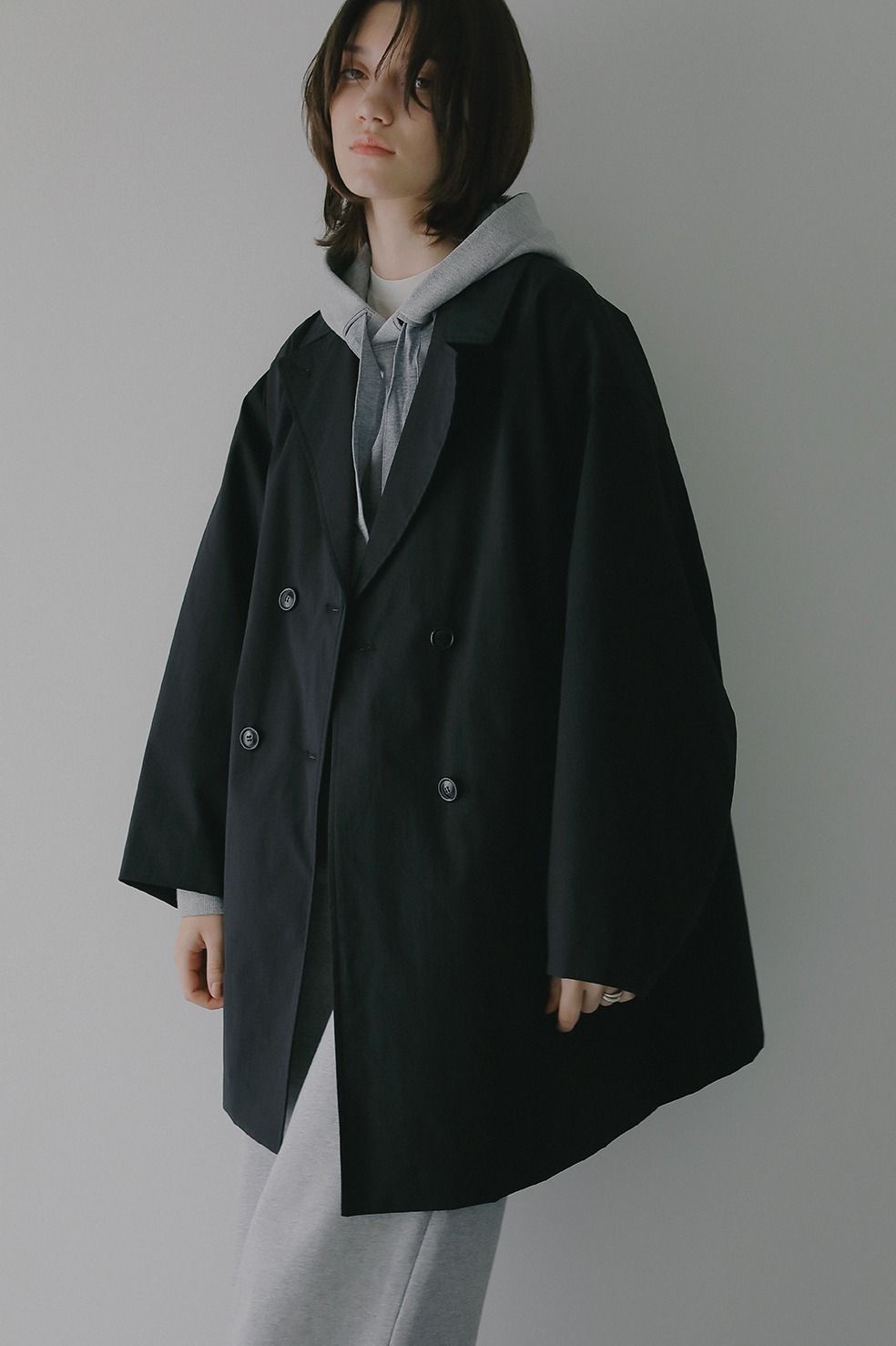 ハーフコート -  BATTING HARF COAT(BLACK)