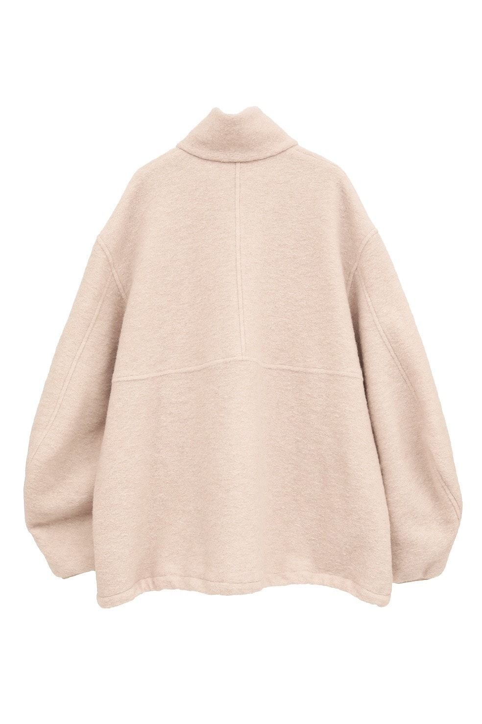 ハーフジップトップス - SLIVER HALF ZIP TOPS (IVORY)