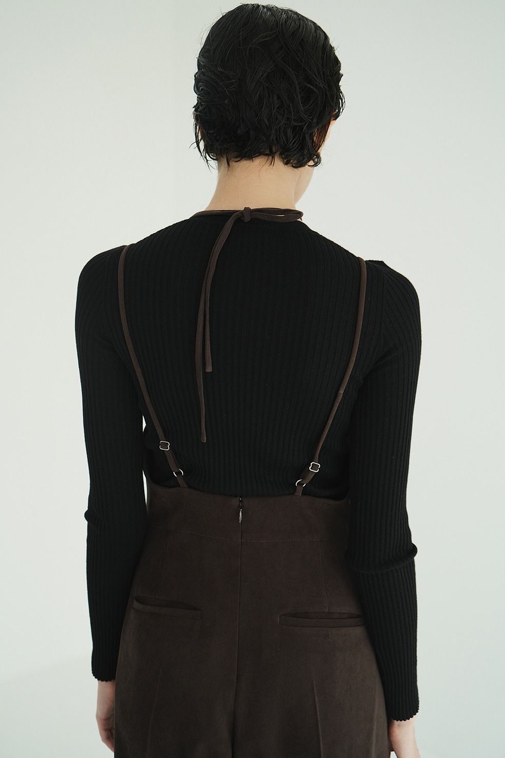 キャミソール オールインワン | CAMISOLE ALL IN ONE (BROWN)