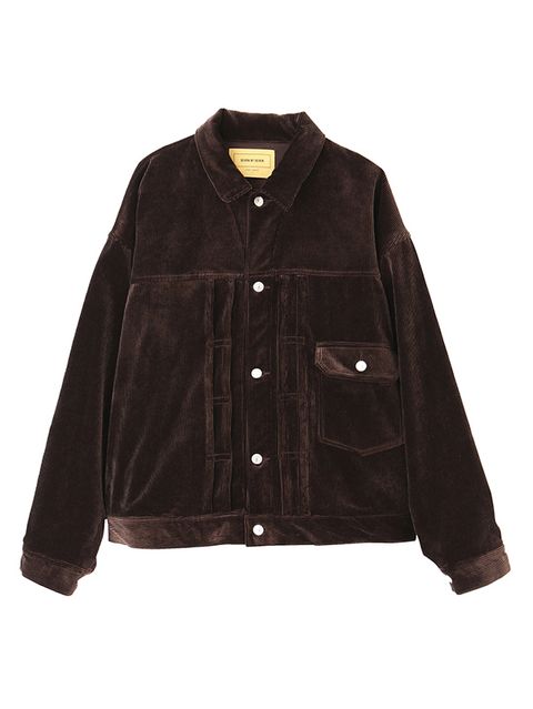 【25-26AW】 コーデュロイ ジャケット - 1st Type Corduroy Jacket- Modal mix - D/BROWN