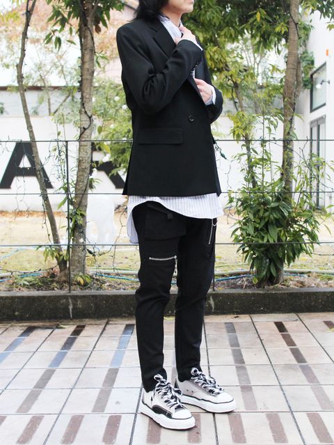ジャケット×ネクタイ YUKI HASHIMOTO の定番スタイリング