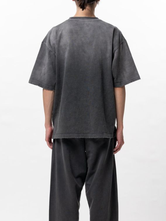 ディストレスト Tシャツ - Sun Faded Like Distressed Pocket T-shirt (BLACK)