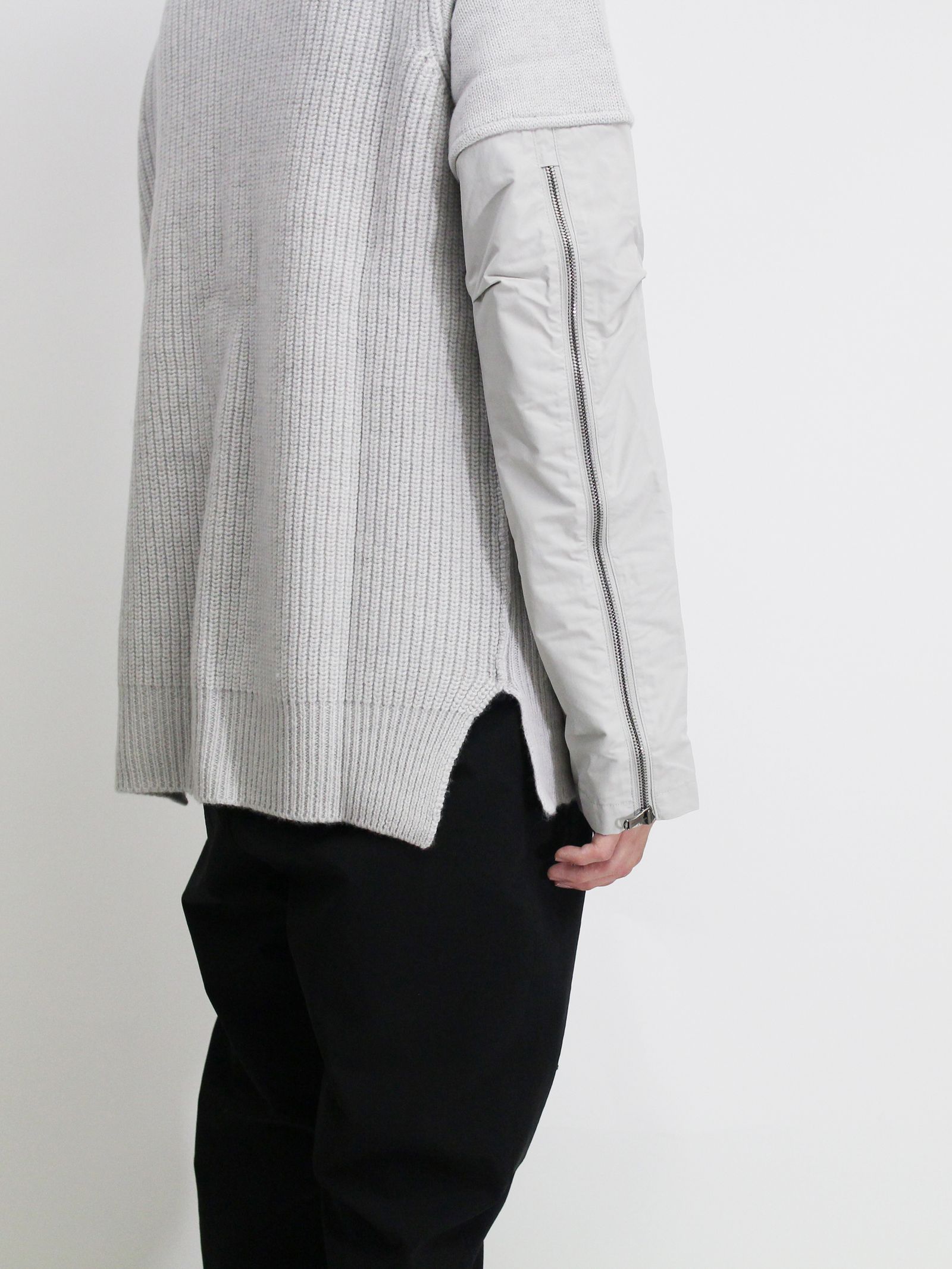 コンビネーションプルオーバー - L/GREY