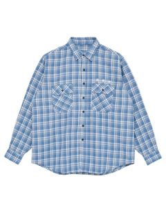 フランネルシャツ - Flannel Shirt (BLUE)