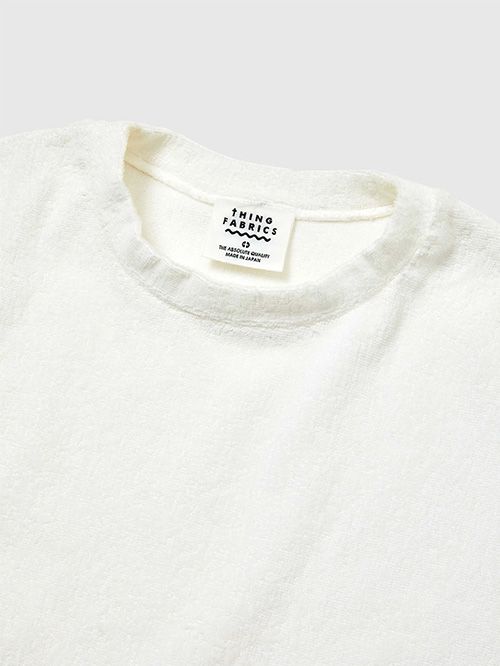 TF Tシャツ ショートパイル - WHITE