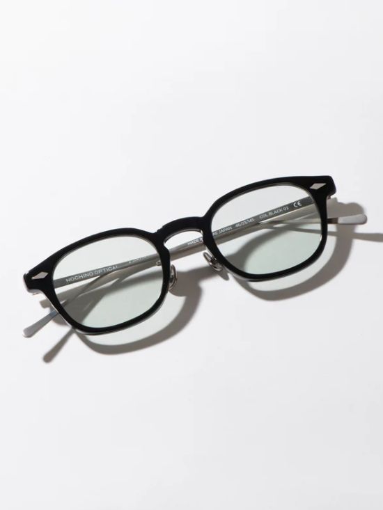 NOCHINO OPTICAL - 【JIFUSAN #4.】 GLOSS BLACK × DARK GREY NOCHINO OPTICAL - 【JIFUSAN #4.】 GLOSS BLACK × DARK GREY