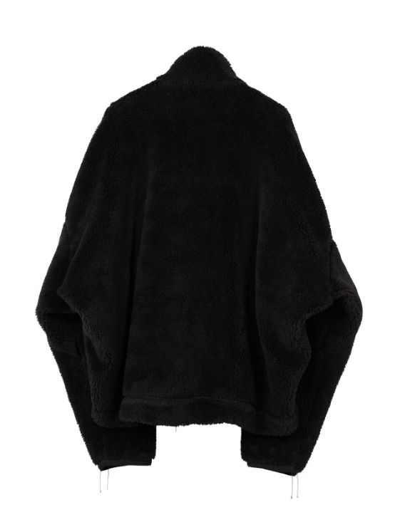 アマチュアソーンライクボアジャケット - Amateur Sewn Like Boa Jacket - BLACK