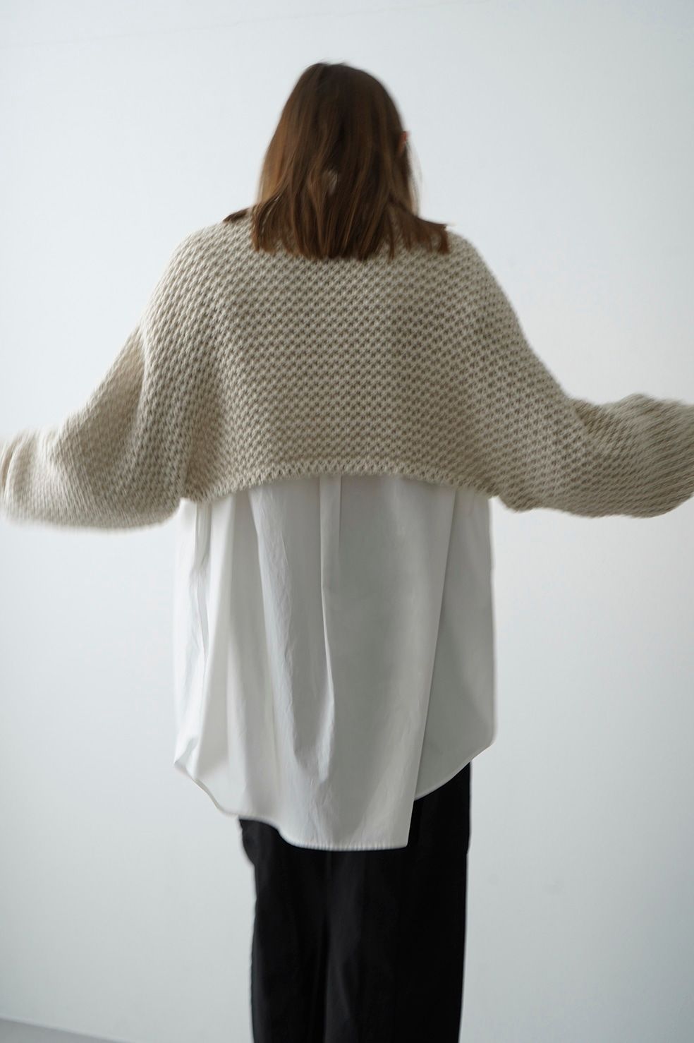 ヒューズ シャツ - HUGE SHIRT - WHITE